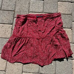 BRANDY MELVILLE red tie skirt